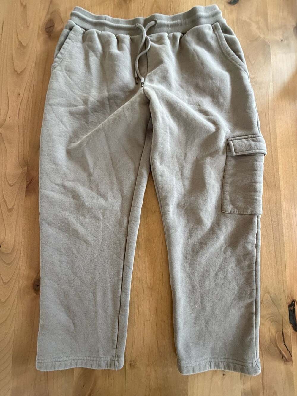 OAK + FORT Straight Leg Cargo Sweatpants XL